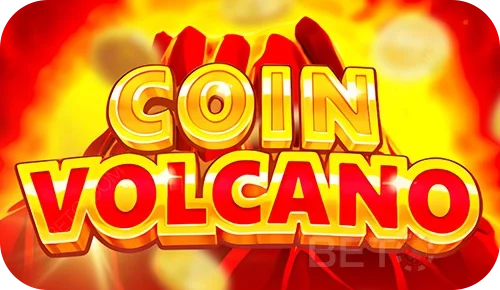 Coin Volcano slot logo