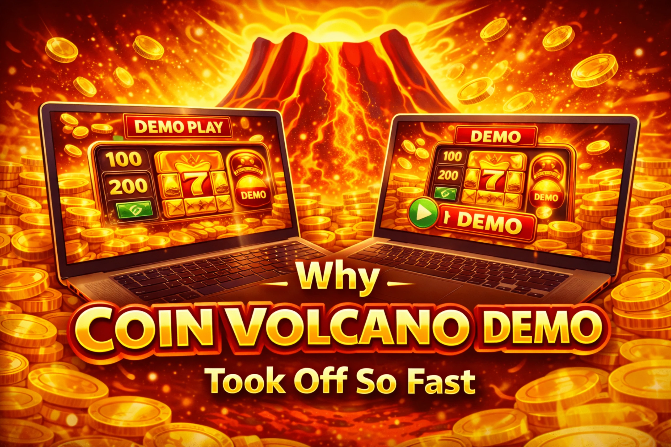 Why Coin Volcano Demo Took Off So Fast