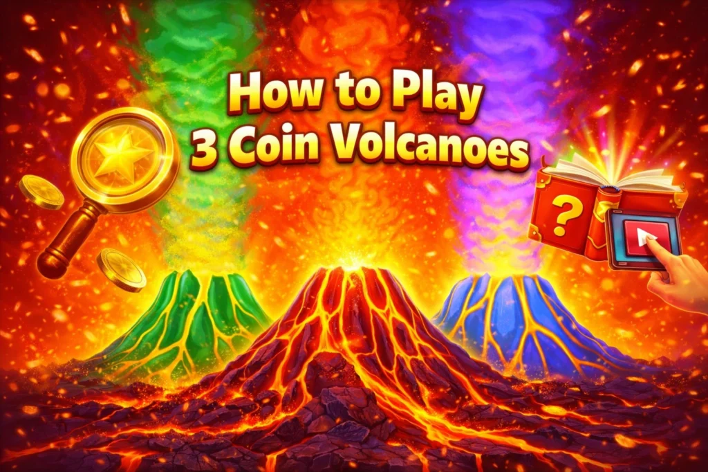 3 Coin Volcanoes Slot Game