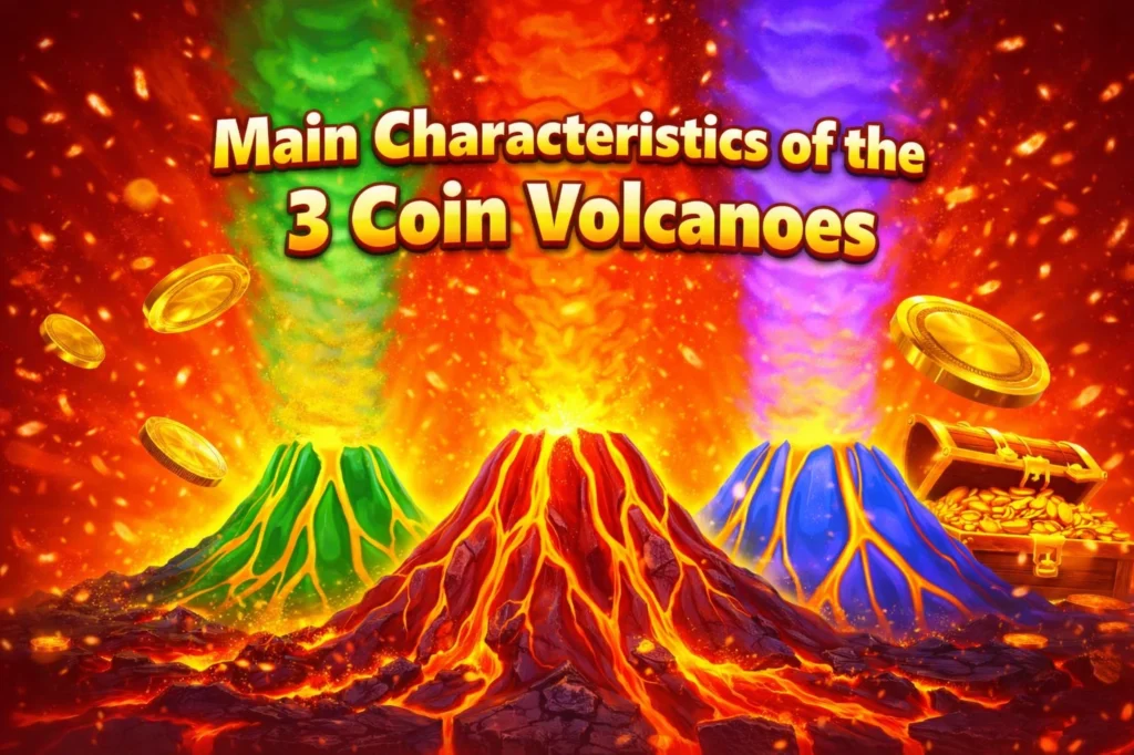 How to Play 3 Coin Volcanoes